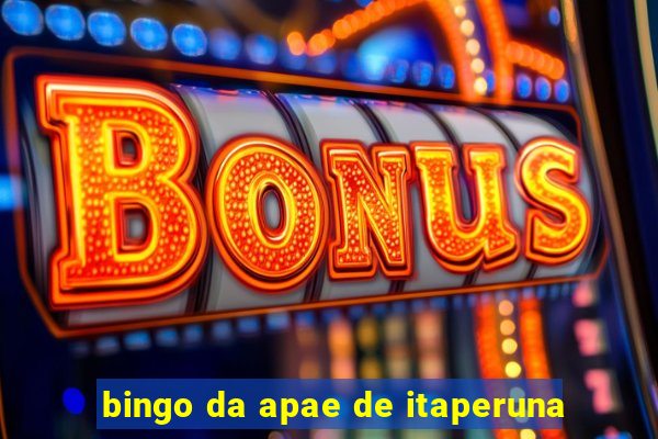 bingo da apae de itaperuna